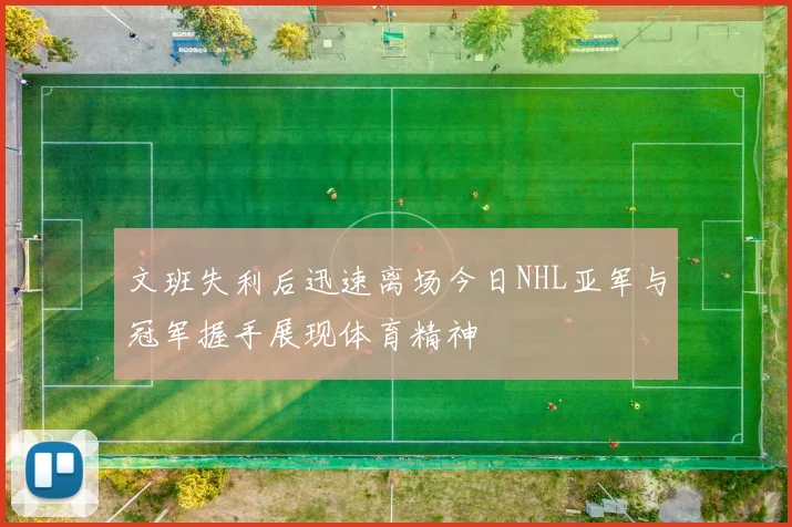 文班失利后迅速离场今日NHL亚军与冠军握手展现体育精神